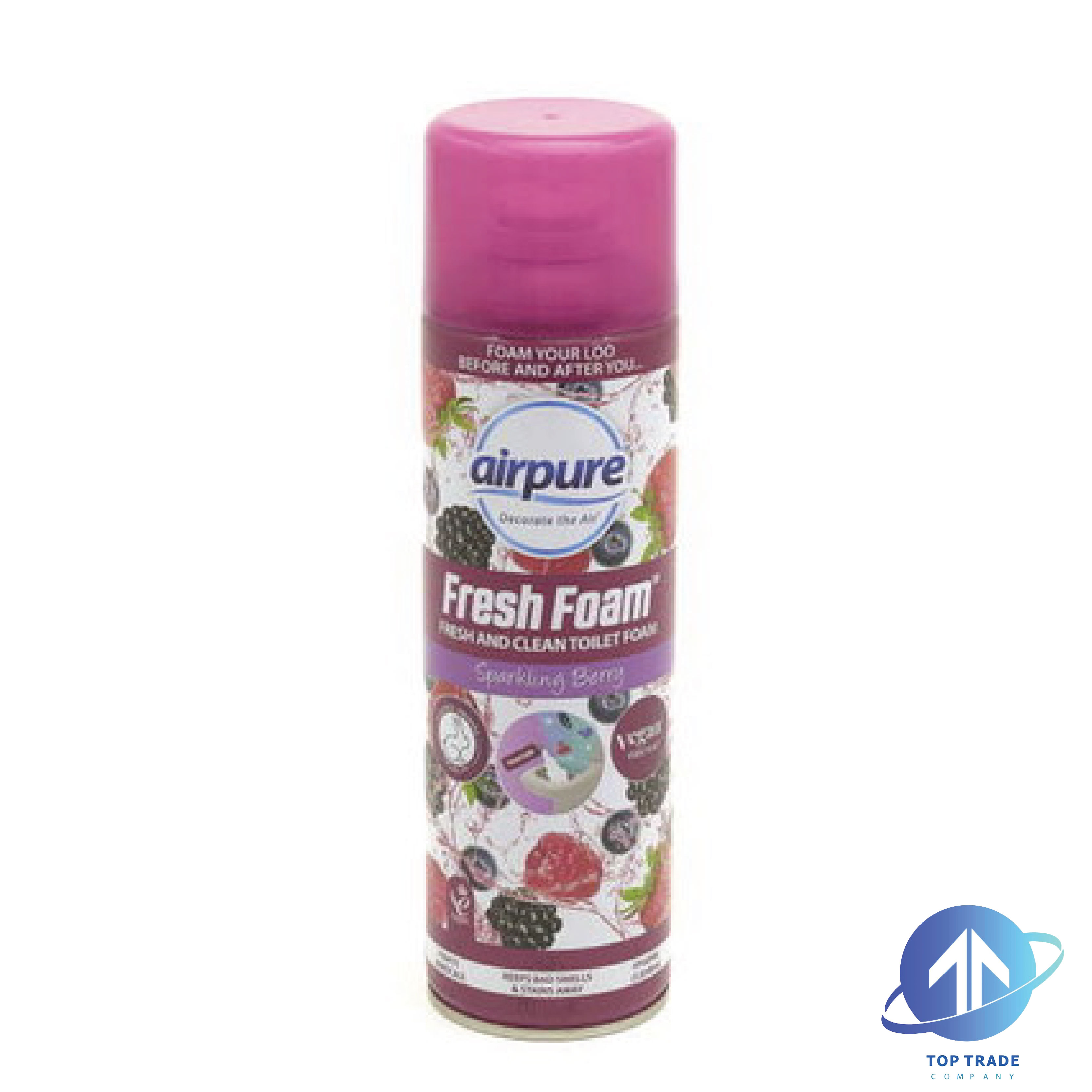 Airpure Fresh Foam toilet Sparkling Berry 500ml